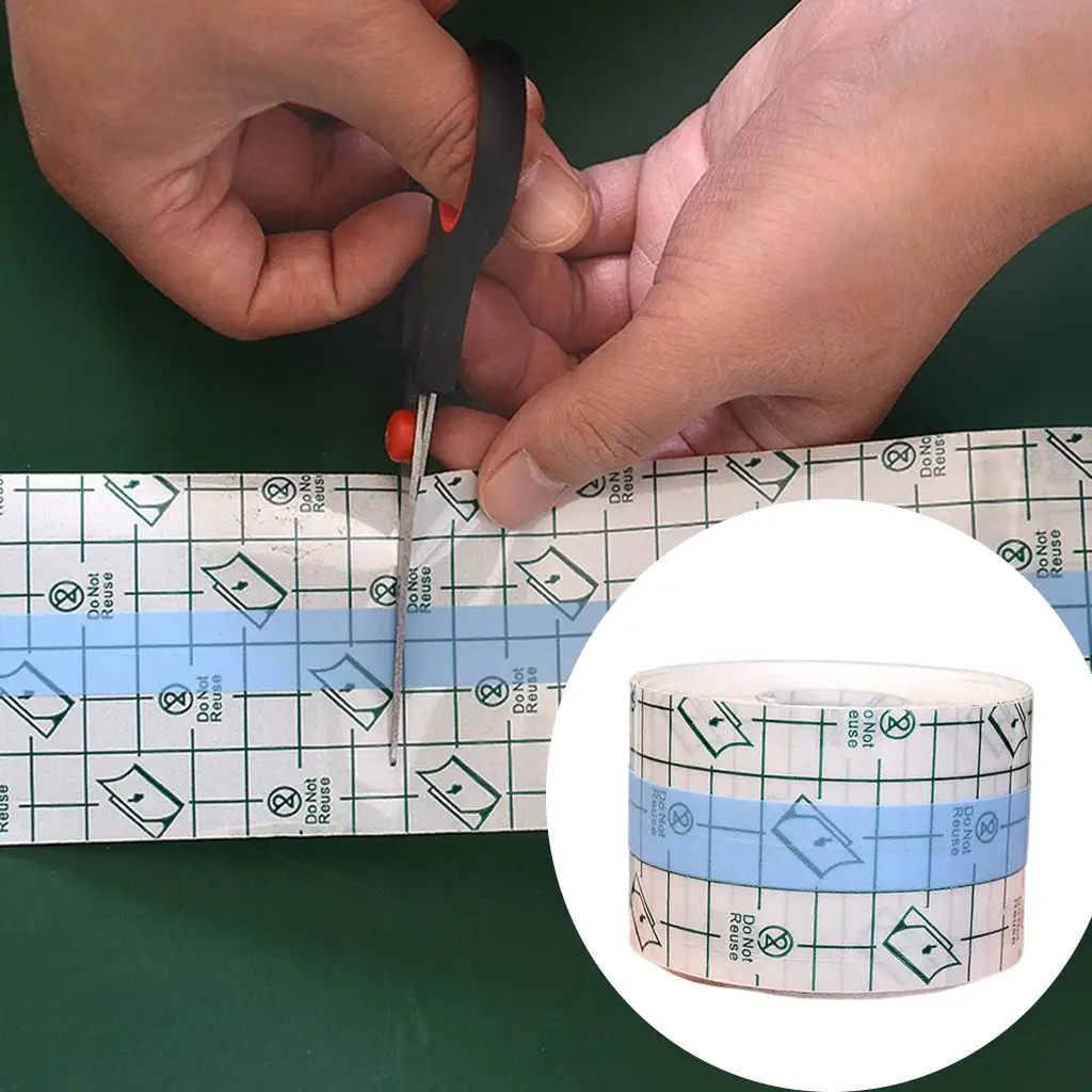 5xTattoo الرعاية اللاحقة لفة الضمادات للماء واضح فيلم خلع الملابس 5 سم × 10 م #6