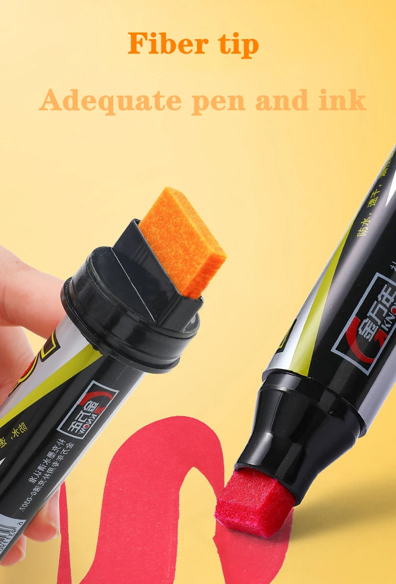 POP Wasserdichte Farbe Permanent Skizze Graffiti Nachfüllbare Marker Stift Zeichnung Poster Manga Büro Schule Kunst Schreibwaren – Detail 5