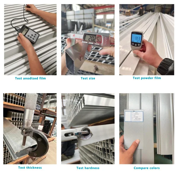 Perfil de parede de cortina de alumínio personalizado Fornecedor da China Perfil de alumínio para janelas e portas Estrutura de alumínio personalizada