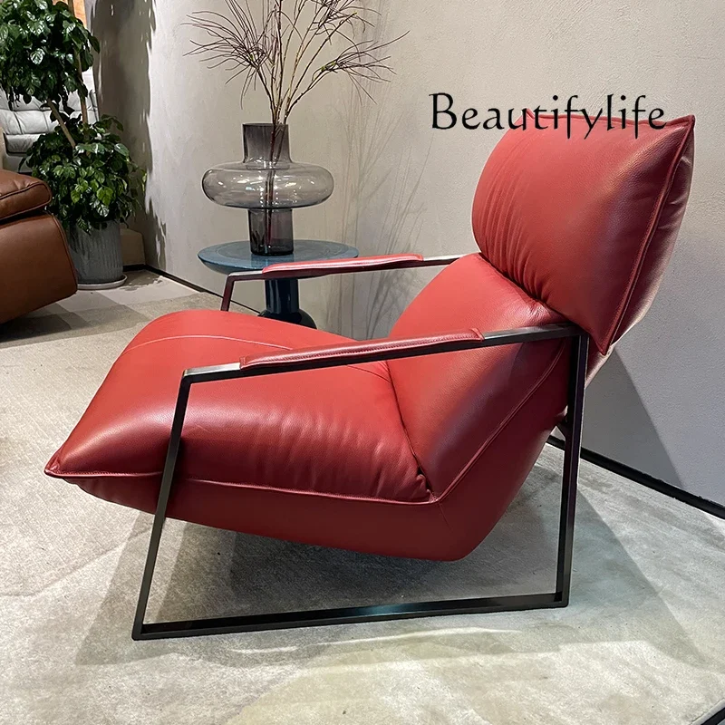 Uu Leisure Chair Size Apartment Living Room Home Leisure Office Reception Leisure Chair Modern Simplicity