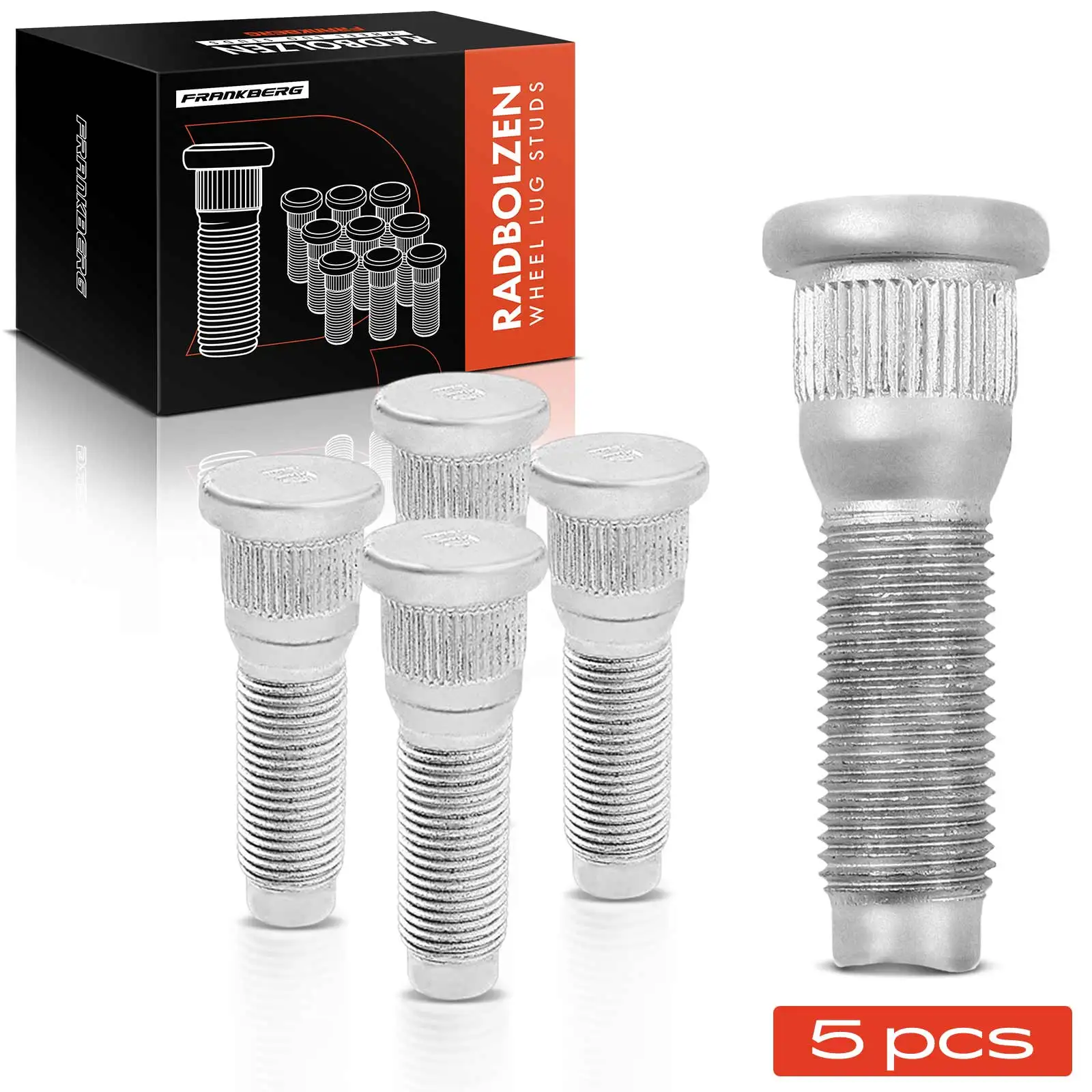 Frankberg 5x Wielbouten Vooras en Achteras voor Jeep Cherokee KJ Grand Cherokee II WJ WG 610-4471 52098680 610-447 982711