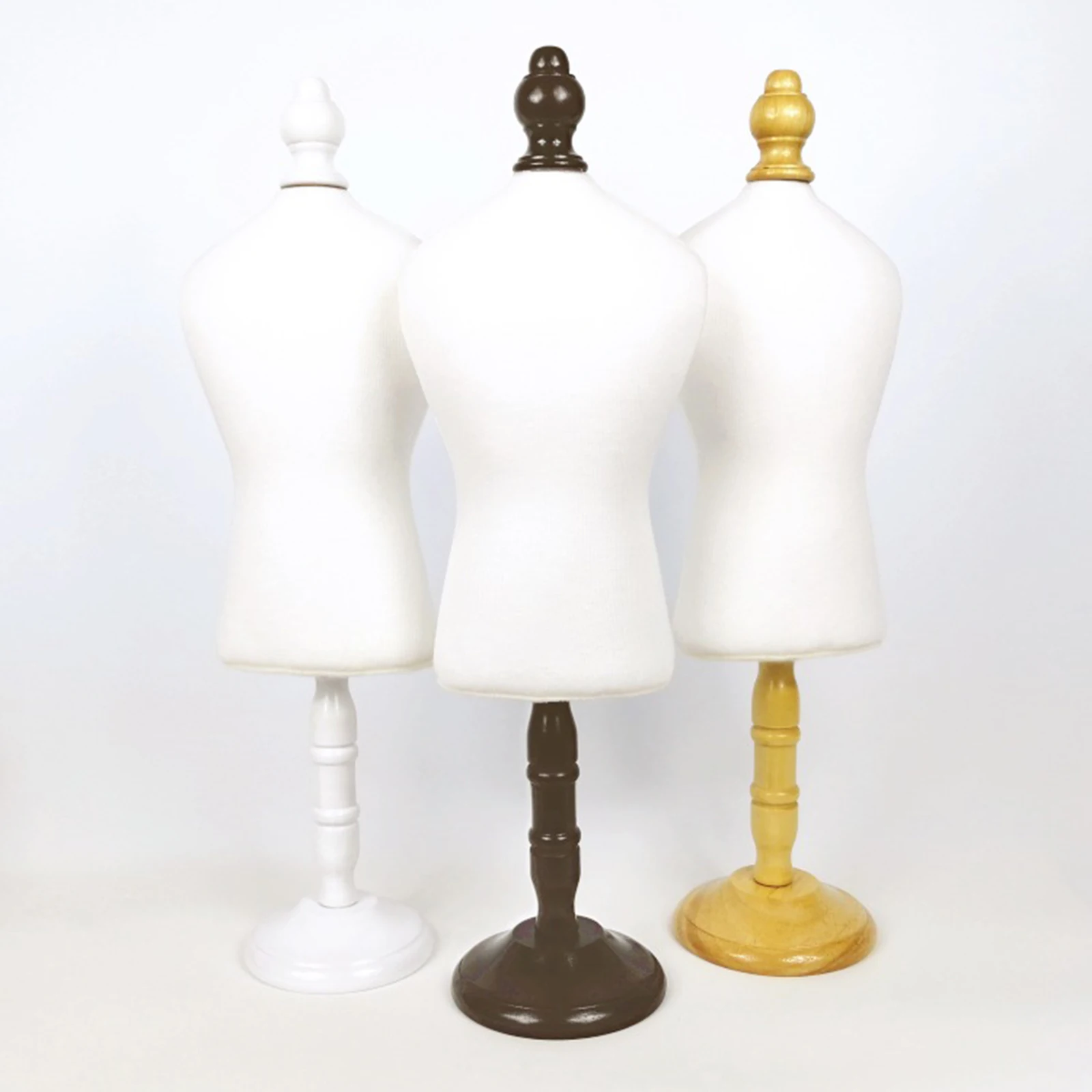 Mini estante de exhibición para maniquí de mascota, forma de vestido de muñeca, colgador de ropa para perros y gatos, soporte de Maniquí de costura,