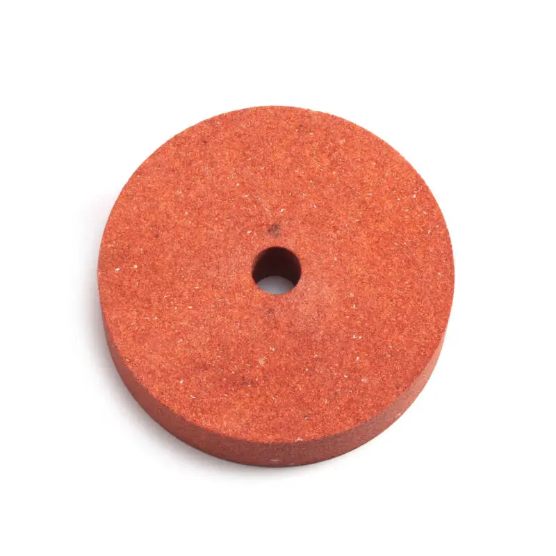 Rueda de piedra de pulido para amoladoras de banco, herramienta esencial de artesanía, resistencia a la abrasión fina, 3 pulgadas