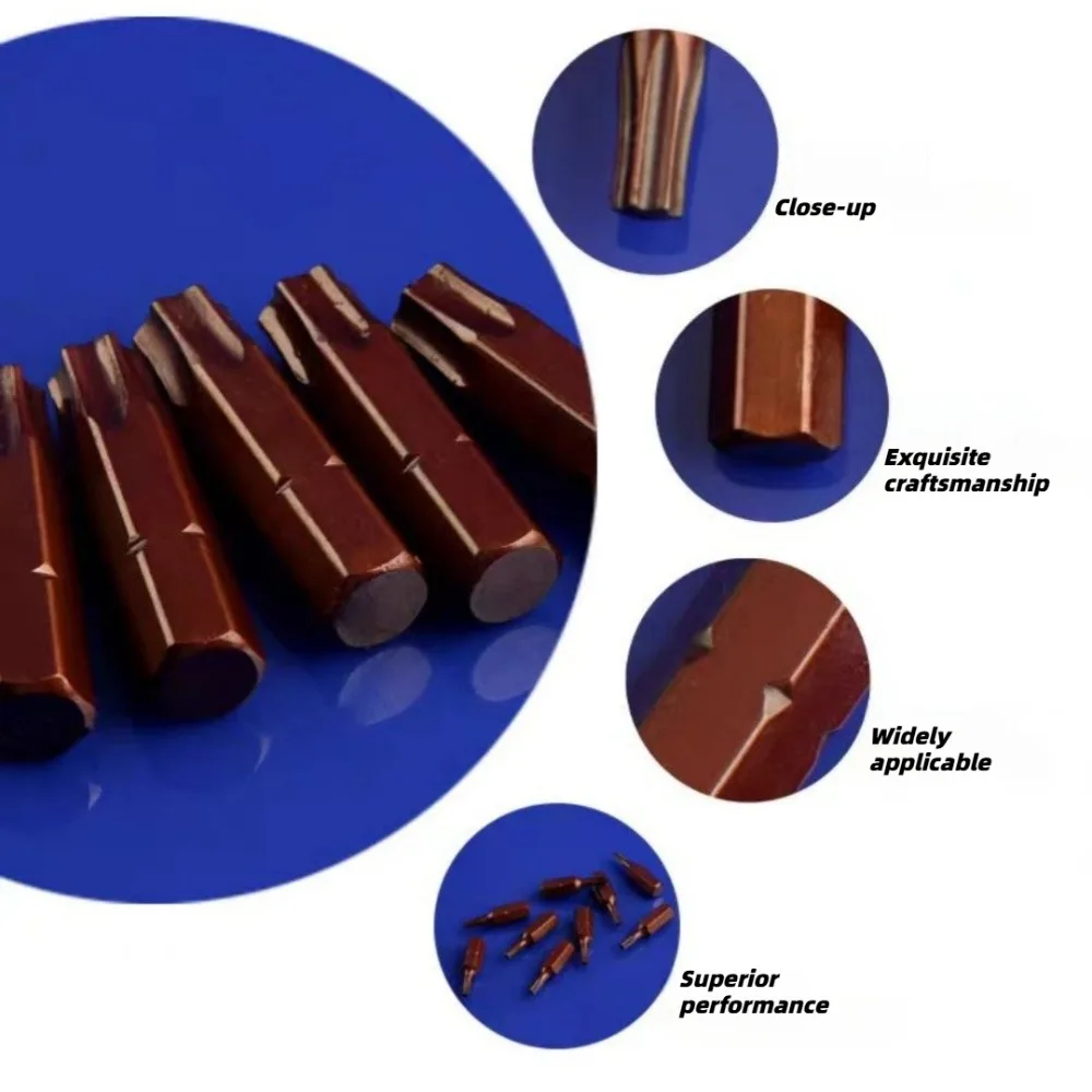 1/4 Zoll Schraubendreher-Bit-Set 25mm S2 Legierungsstahl Kreuzschlitz Schlitz Sechskant Torx Vierkant Steckschlüssel Pozidriv zum Entfernen DIY Handwerkzeuge – Detail 8