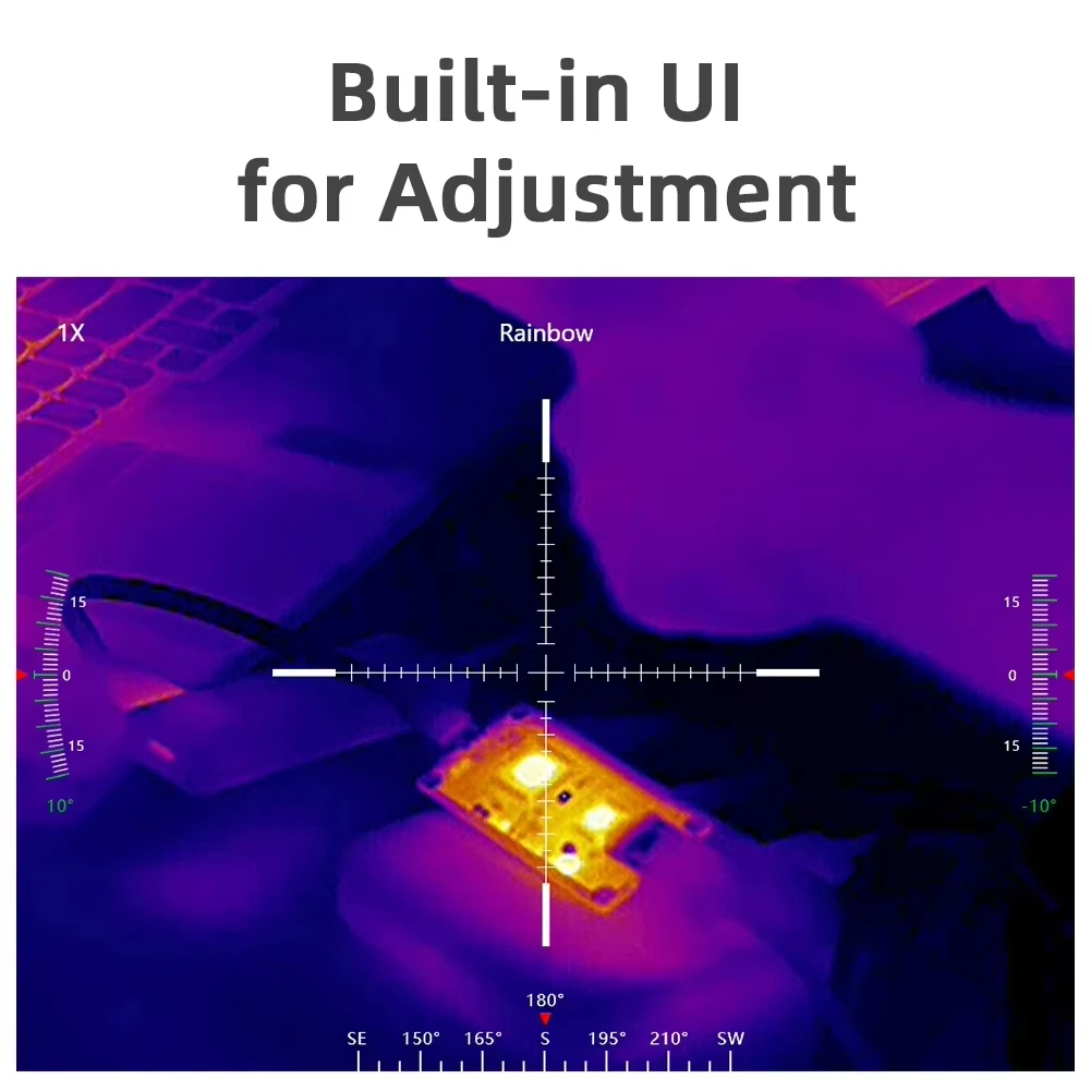 Промышленная инфракрасная тепловизионная камера 384x288, выход AHD + USB, мониторинг безопасности, решение ASIC, A1T-AHD, с объективом