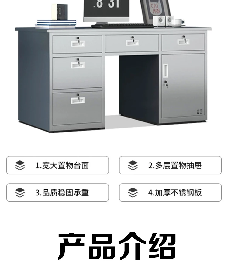 304 stainless steel desk computer desk custom with drawers console medical table workshop laboratory workbench