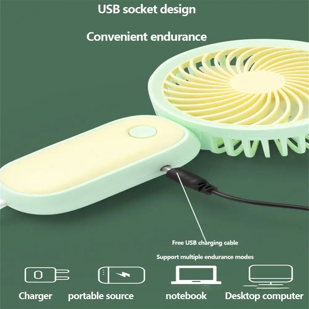 1/3/5PCS Cooling Small Personal Cool  Fan New Mini Lanyard Handheld Handheld Fan Office Fan High Quality Portableffice O