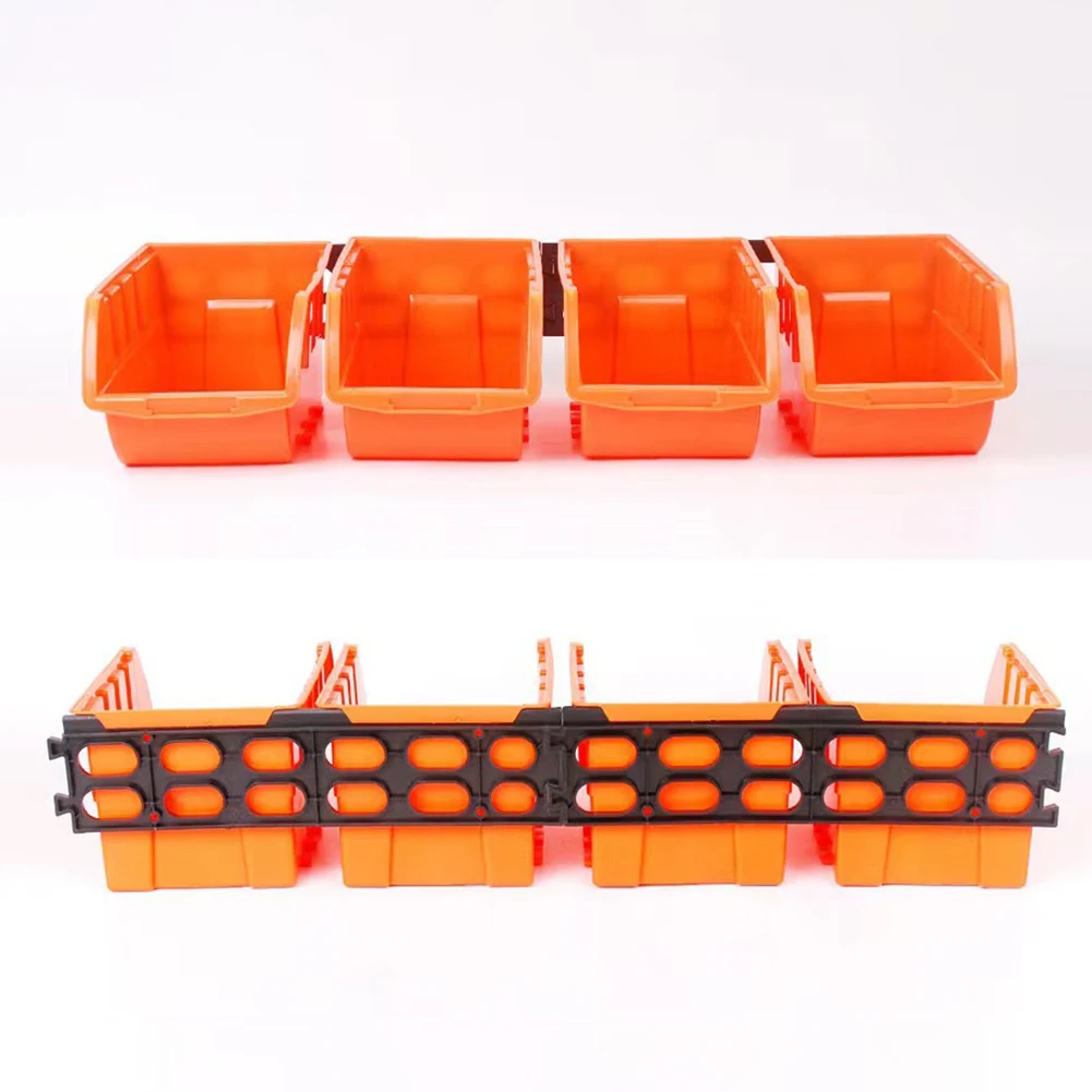 

Backplate Organise Your Workspace Efficiently with 8PCS Space Saving Storage Boxes Perfect for Tools and Equipment