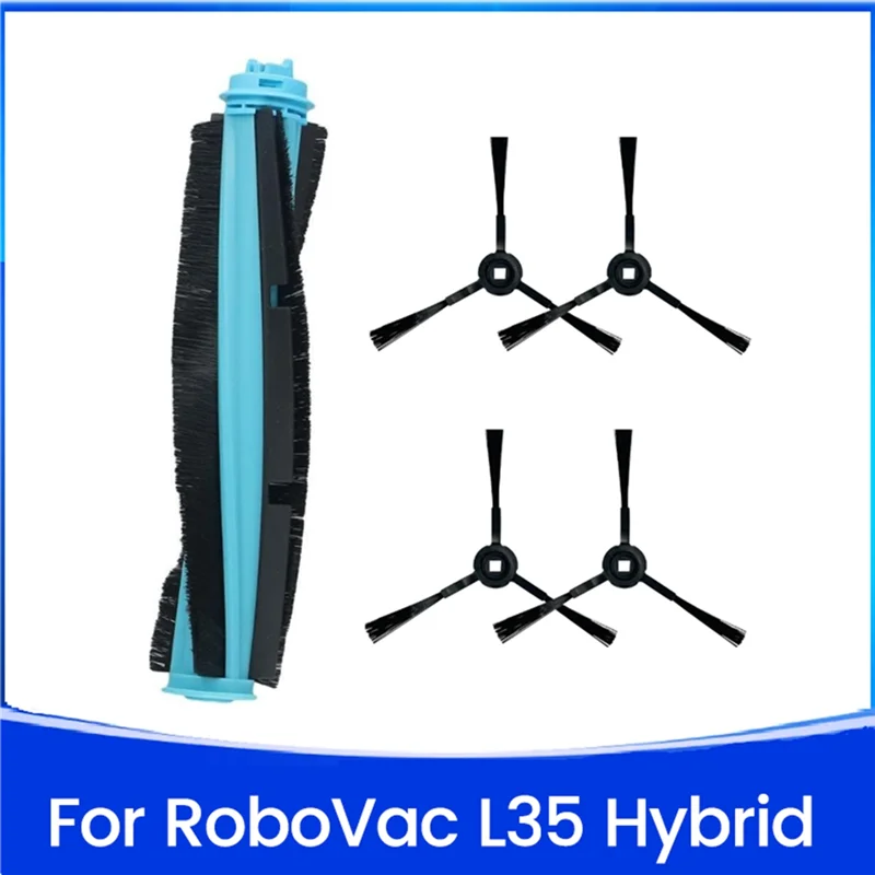 A97G 5PCS Hoofdborstel Zijborstel Voor Robovac L35 Hybrid Robotic Vacuüm Bijlagen Vervanging Cleaner Onderdelen Reserveonderdelen