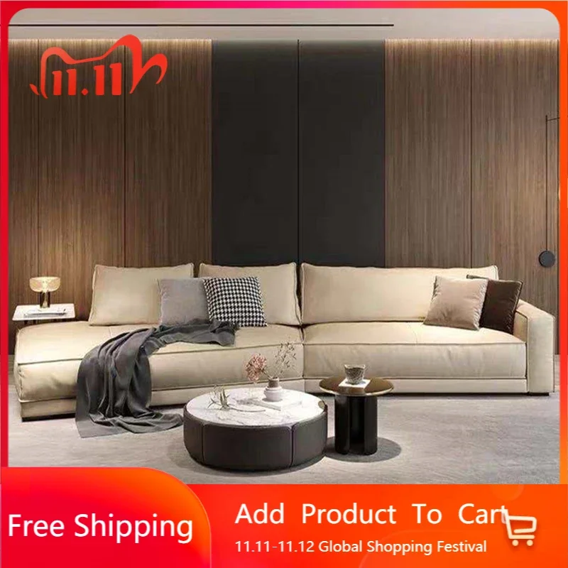 

Elegant Filler Beige Sofas Design Reclining Designer Luxury Couch Lounges Modular Nordic Sofa Replica Muebles Trendy Furniture