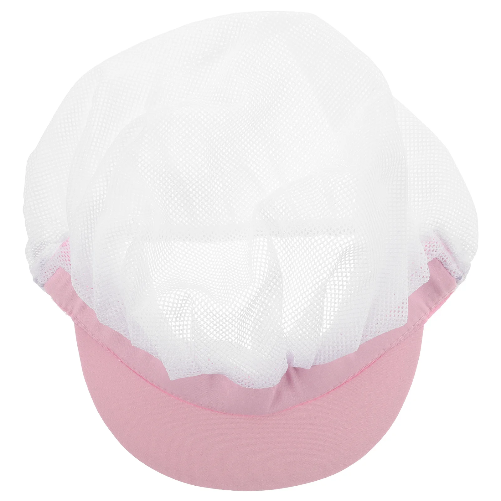 Ademende fijnmazige koksmuts Lichtgewicht polyester katoen Keuken kookmuts Wasbare werkkappen voor restaurant