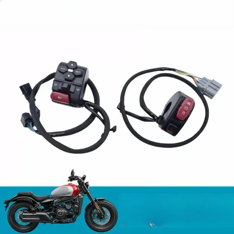 Switch Handle For CFMOTO 450CLC Original handle activate horn Ignition Headlight steering switch