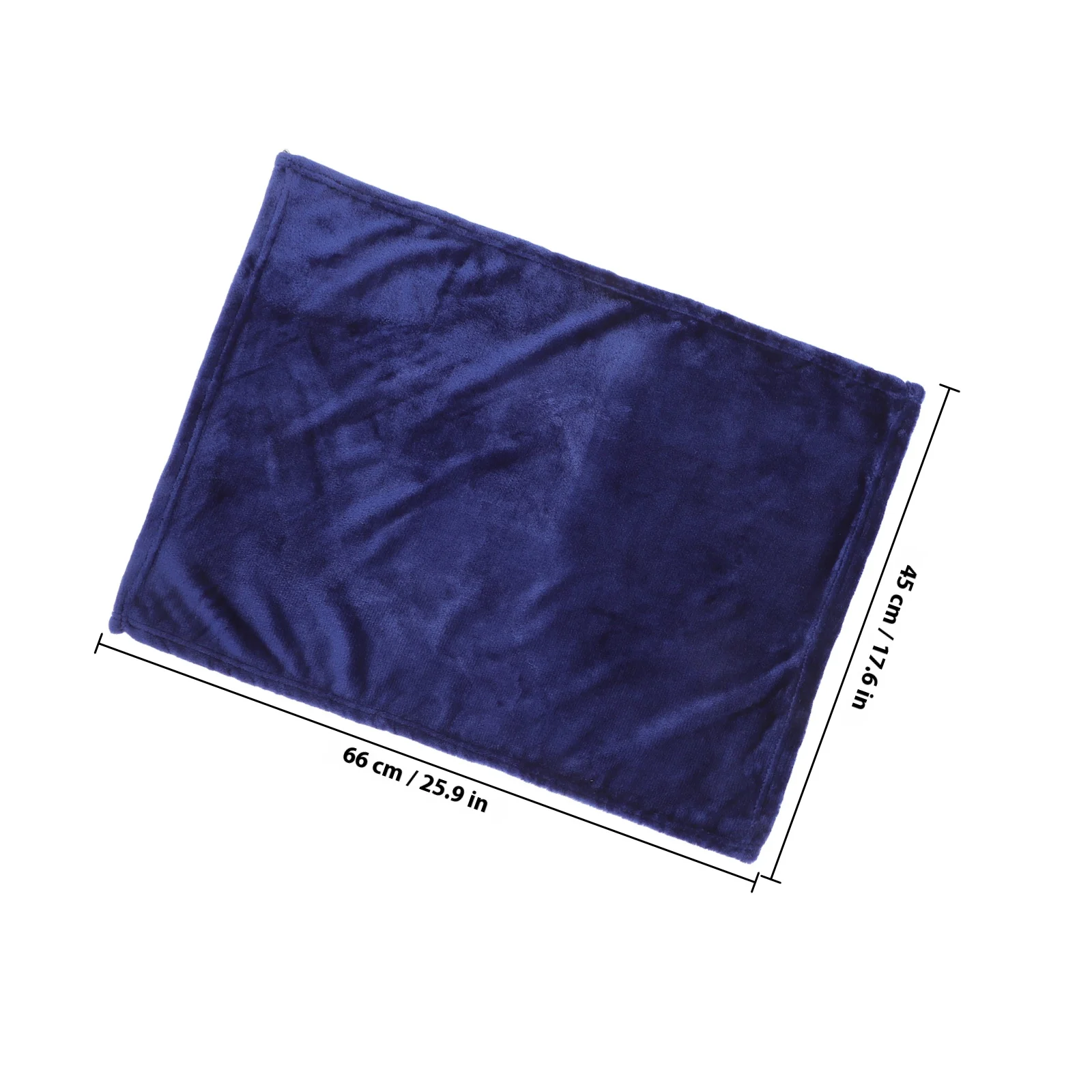 Biancheria da letto per animali domestici in flanella tinta unita blu scuro Coperta leggera super calda e accogliente Asciugamano Coperta per animali domestici in flanella