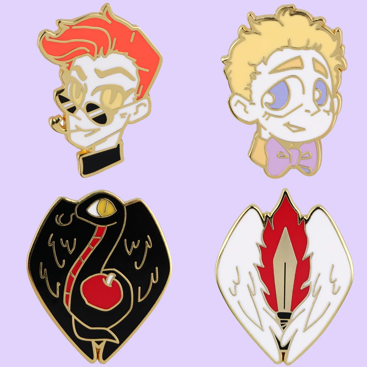 

Fantasy Comedy Enamel Brooches Lapel Pins for Clothes Badge On Backpack Metal Fashion Jewelry Accessories Friends Gifts