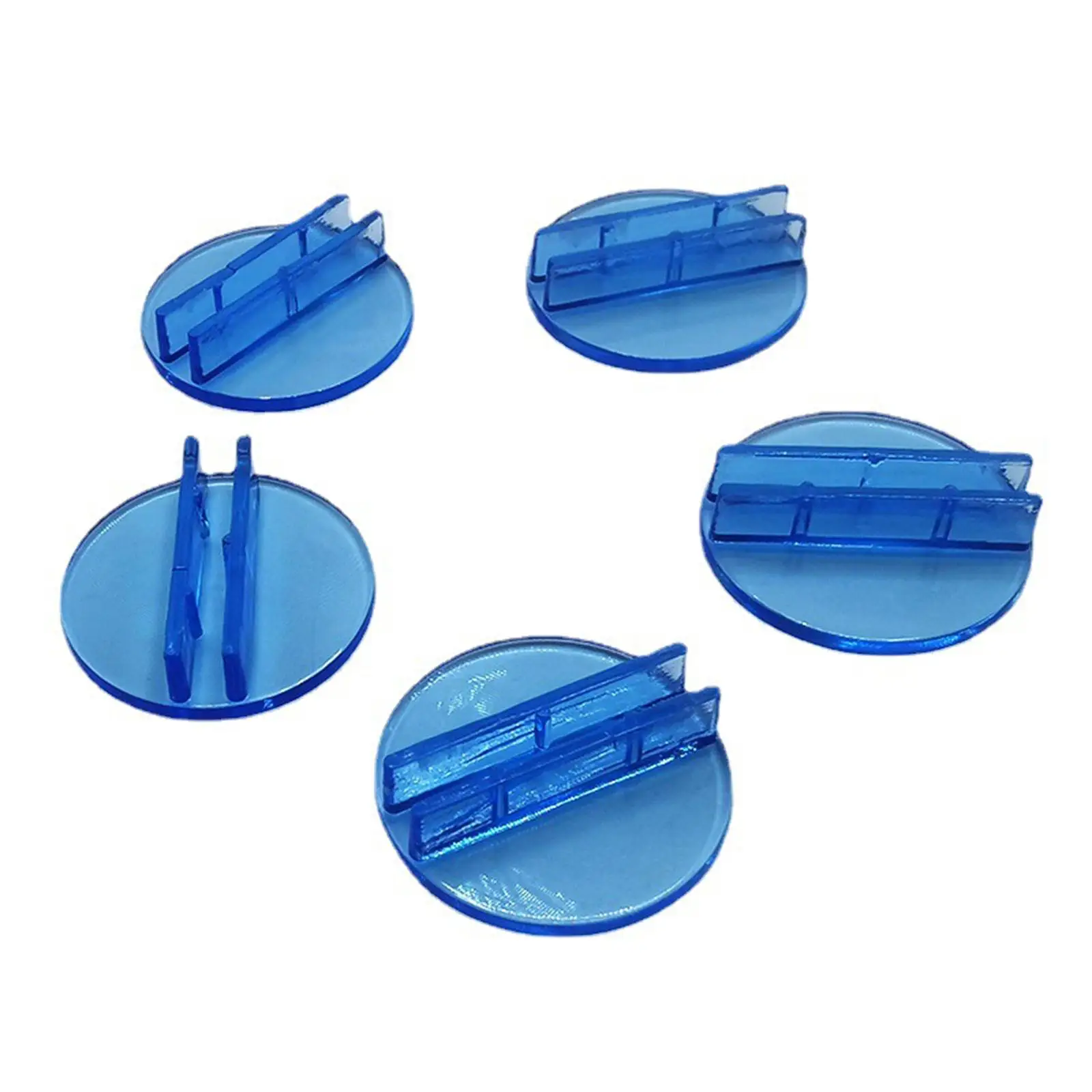 100 Pieces Cards Stand, Miniature Bases Multipurpose Paper Board Clip, DIY Game