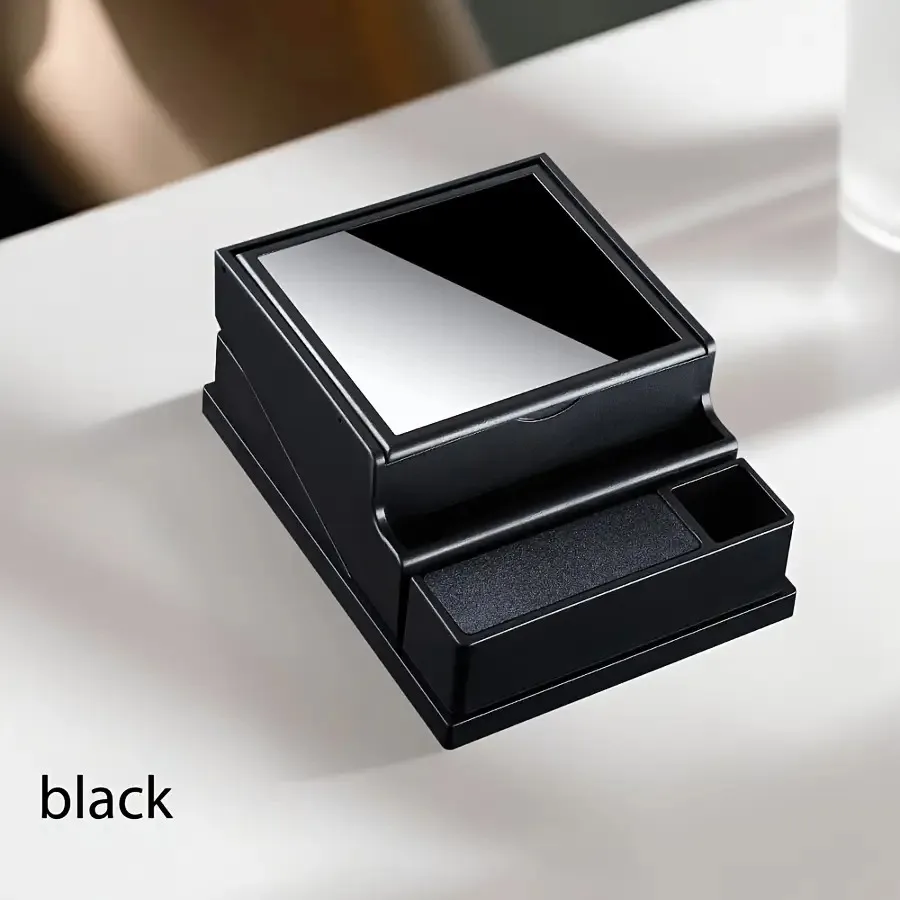 1pc Large Capacity Auto Eject Cigarette Storage Portable Smoking Accessory Organizer Home Office Without Built Lighter Dispenser