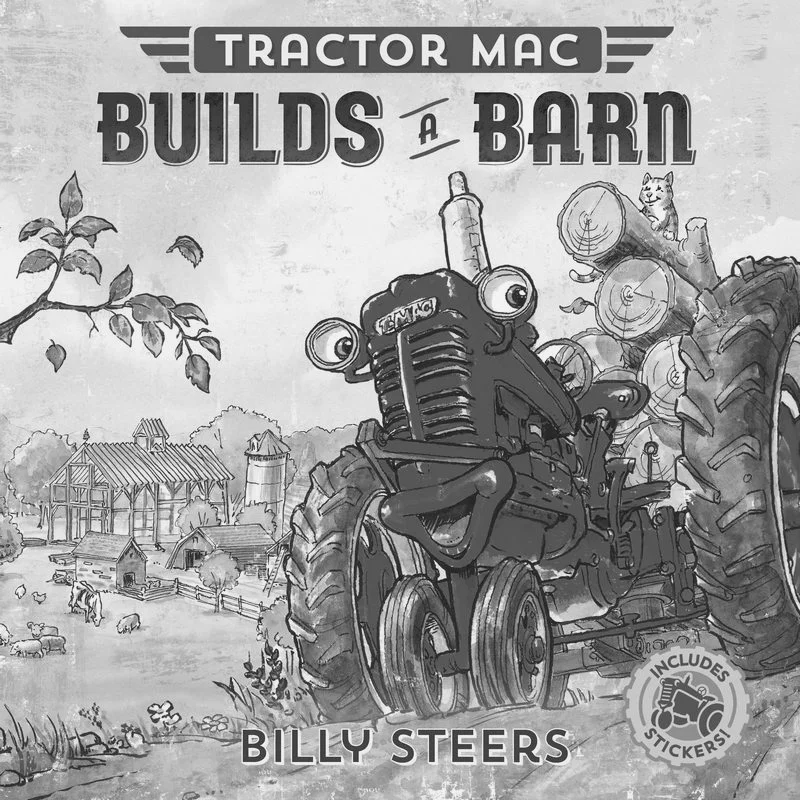 

Tractor Mac Builds A Barn Billy Steers Farrar Straus And Giroux Publishers 9780374305390 Book