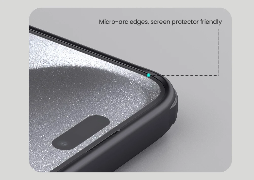 NILLKIN Für iPhone 18 Pro Max 17 Pro Max 16 Pro Max 15 Pro Max Frosted Shield Pro Handyhülle PC+TPU Hartschutz Rückabdeckung – Detail 24