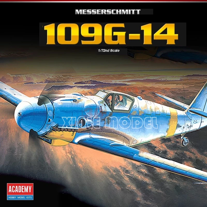 

Комплект модели самолета Academy 12454 Messerschmitt Bf109G-14 1/72