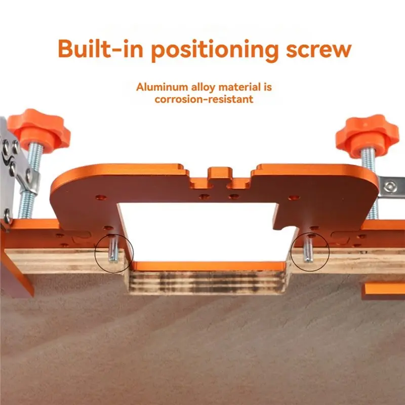 AB41-Radius Templates Jig Milling Circular Radian Woodworking Grooving Auxiliary Positioner