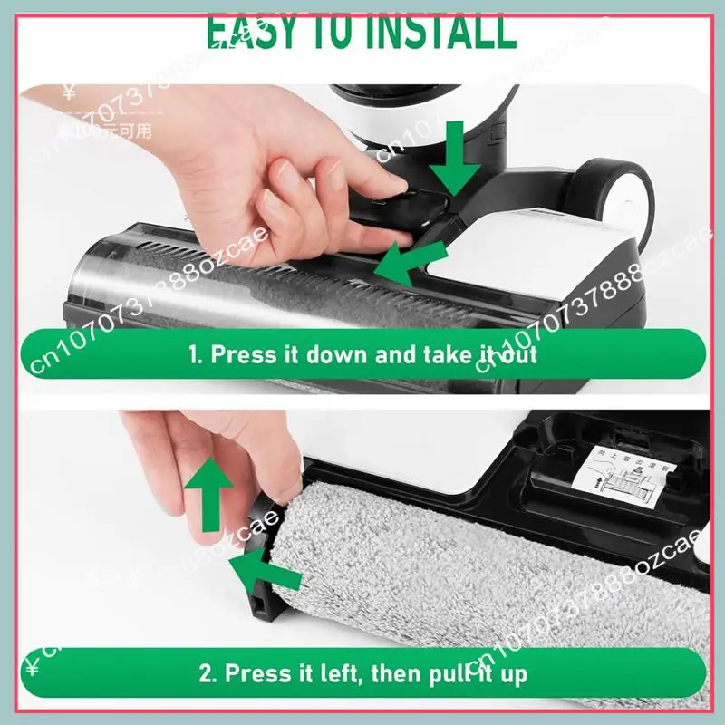 بكرات فرشاة بديلة A26P ومجموعات فلتر HEPA لقطع غيار الملحقات الرطبة والجافة اللاسلكية Tineco Ifloor 3 والأرضية One S3