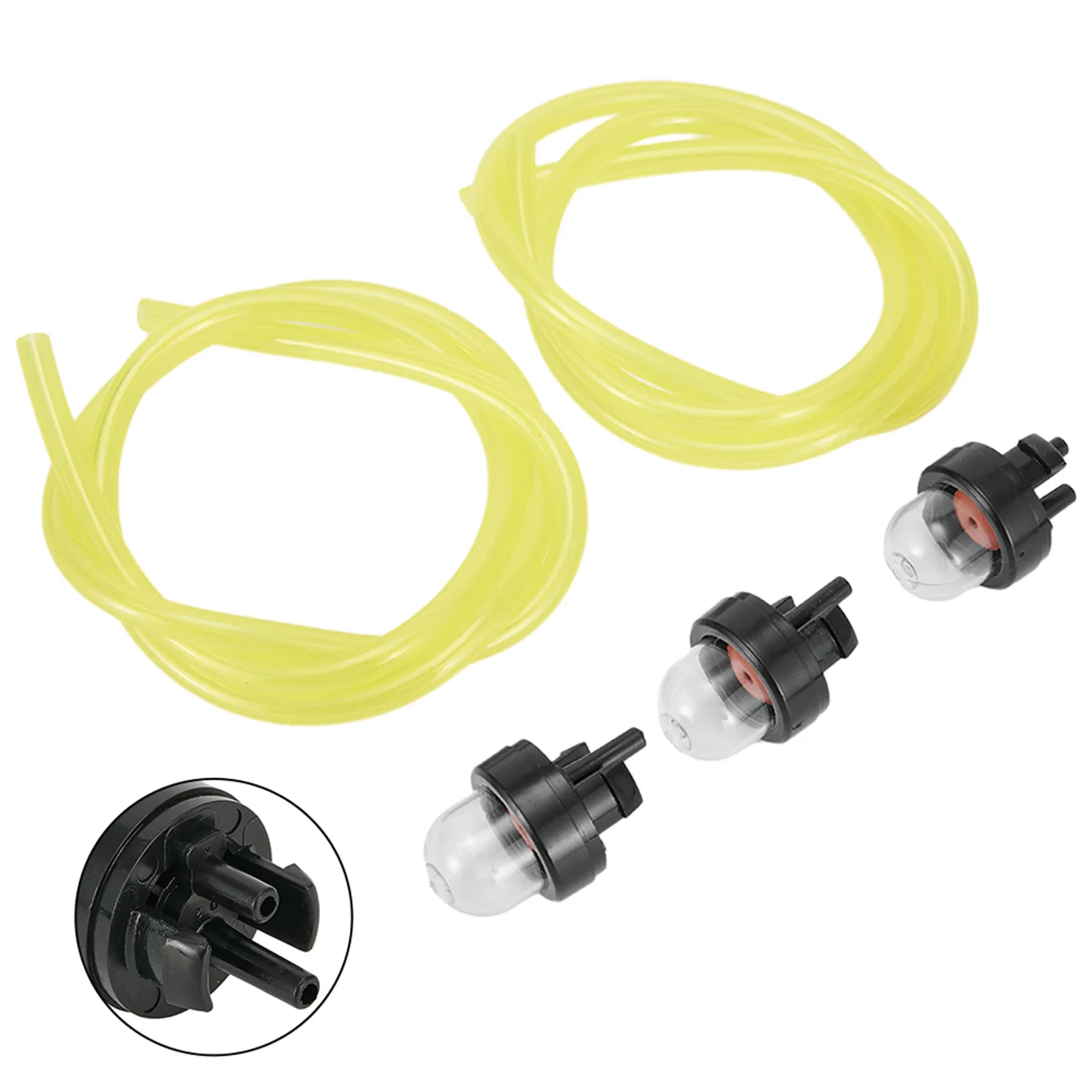 Fuel Pipe 188-512-1 Primer Bulb Accesseries Chainsaw Accessories Fitting Kits Parts Rubber+plastic Sets 2.5cm*5m