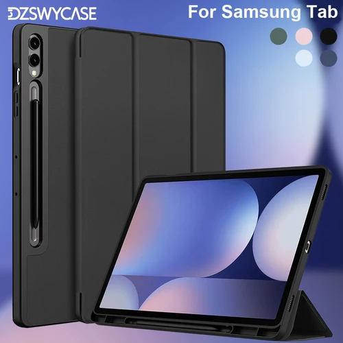 Para Samsung Galaxy Tab S10 S9 Plus 12,4, S9 S10 FE S10 Lite 10,9 S7 S8 S9 11 S6 Lite 10,4 A9 Plus 11 A8 10,5 A9 8,7 cubierta