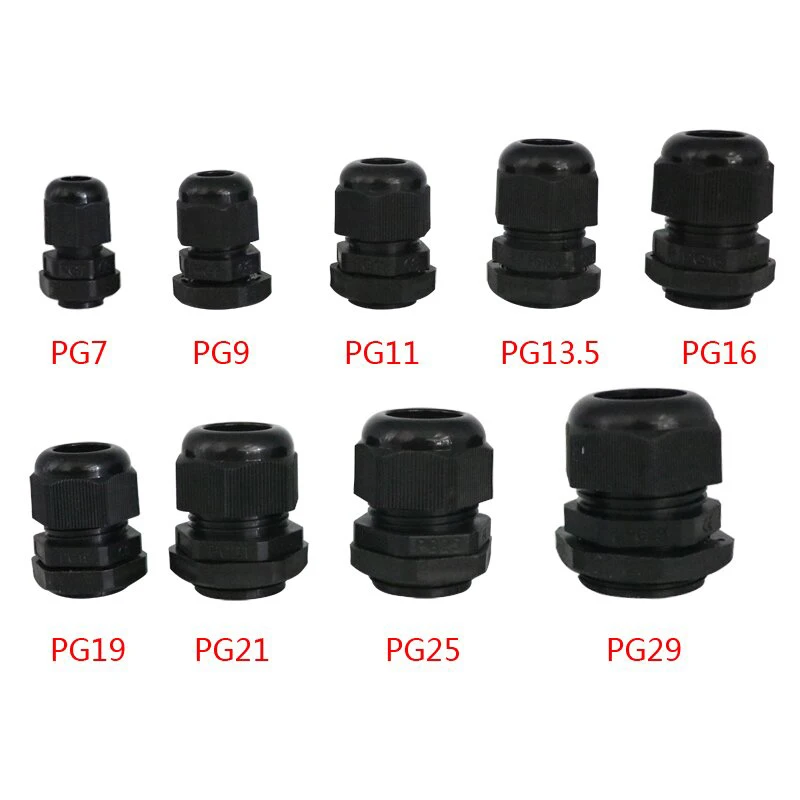 Waterproof Nylon Cable Gland nylon split cable gland Plastic Sealing Fixing Gland German Metric Connector