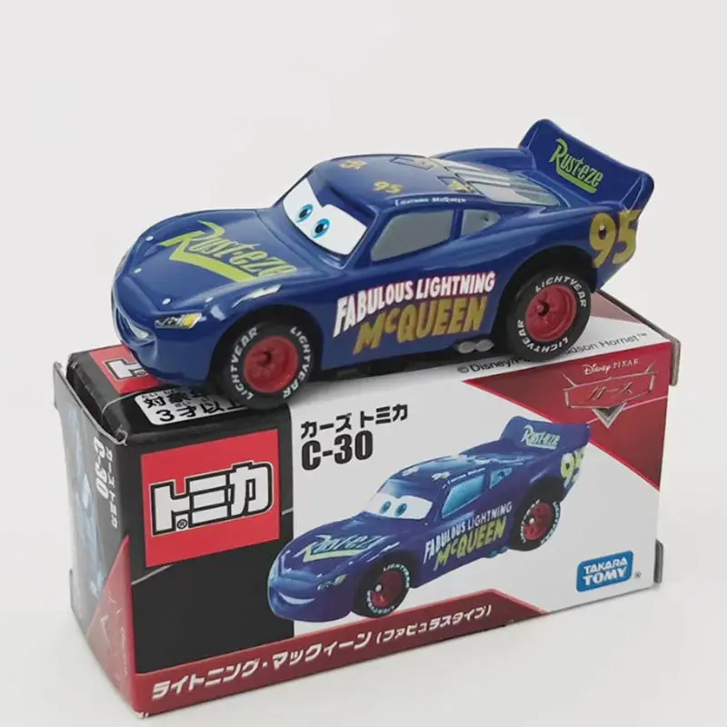 Takara Tomy Tomica Disney Pixar Cars Century Model Kit Diecast Miniature Scale Funny Racing Car Model Boys Toy For Children Gift