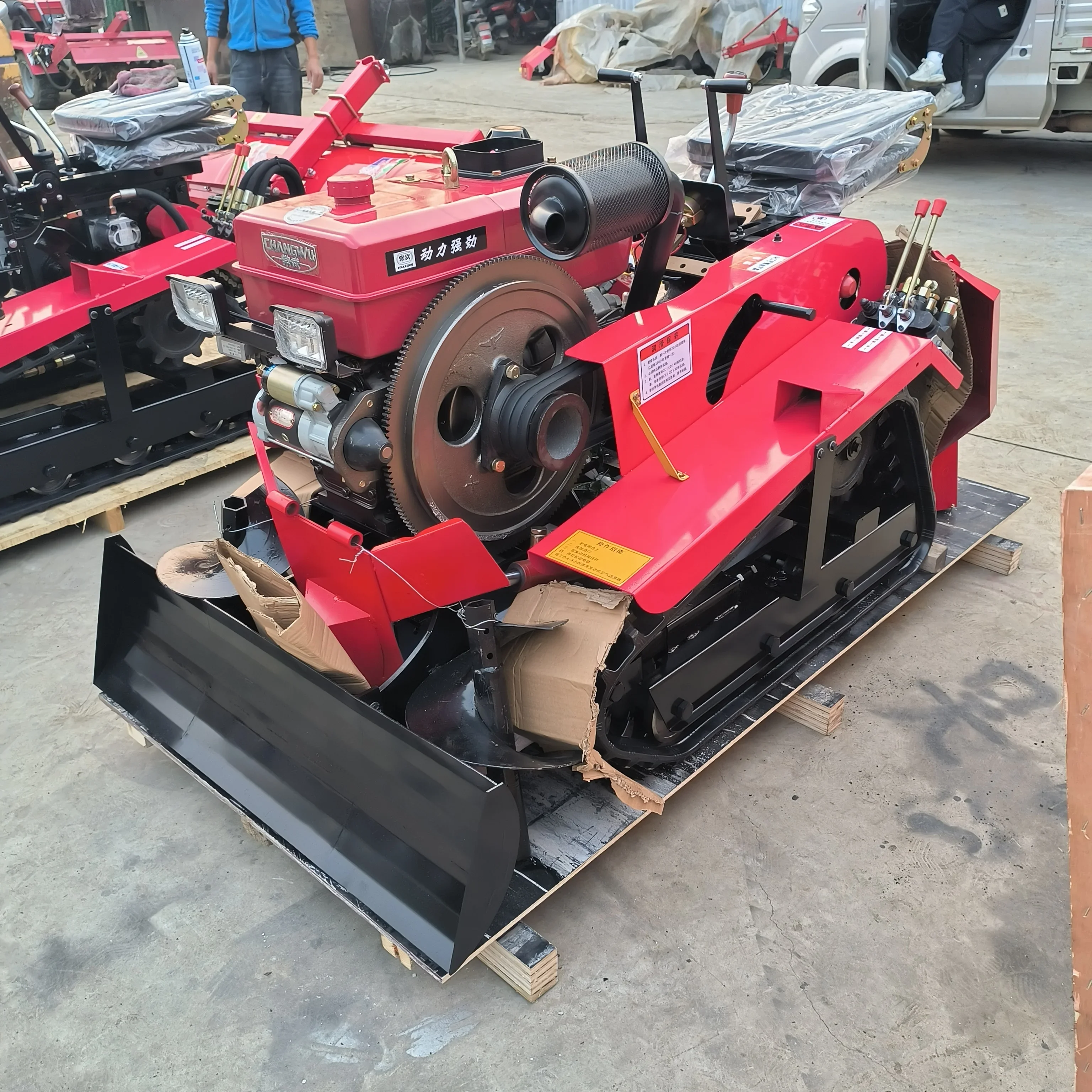 25hp 35hp 50hp Mini Tractor Farm Small Track Hydraulic Agricultural Small Tiller Grower