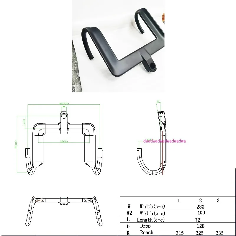 مقود دراجة متكامل من الكربون لعام 2024، مقود راحة خفيف الوزن، مقود دراجة سباق TT UCI محدود