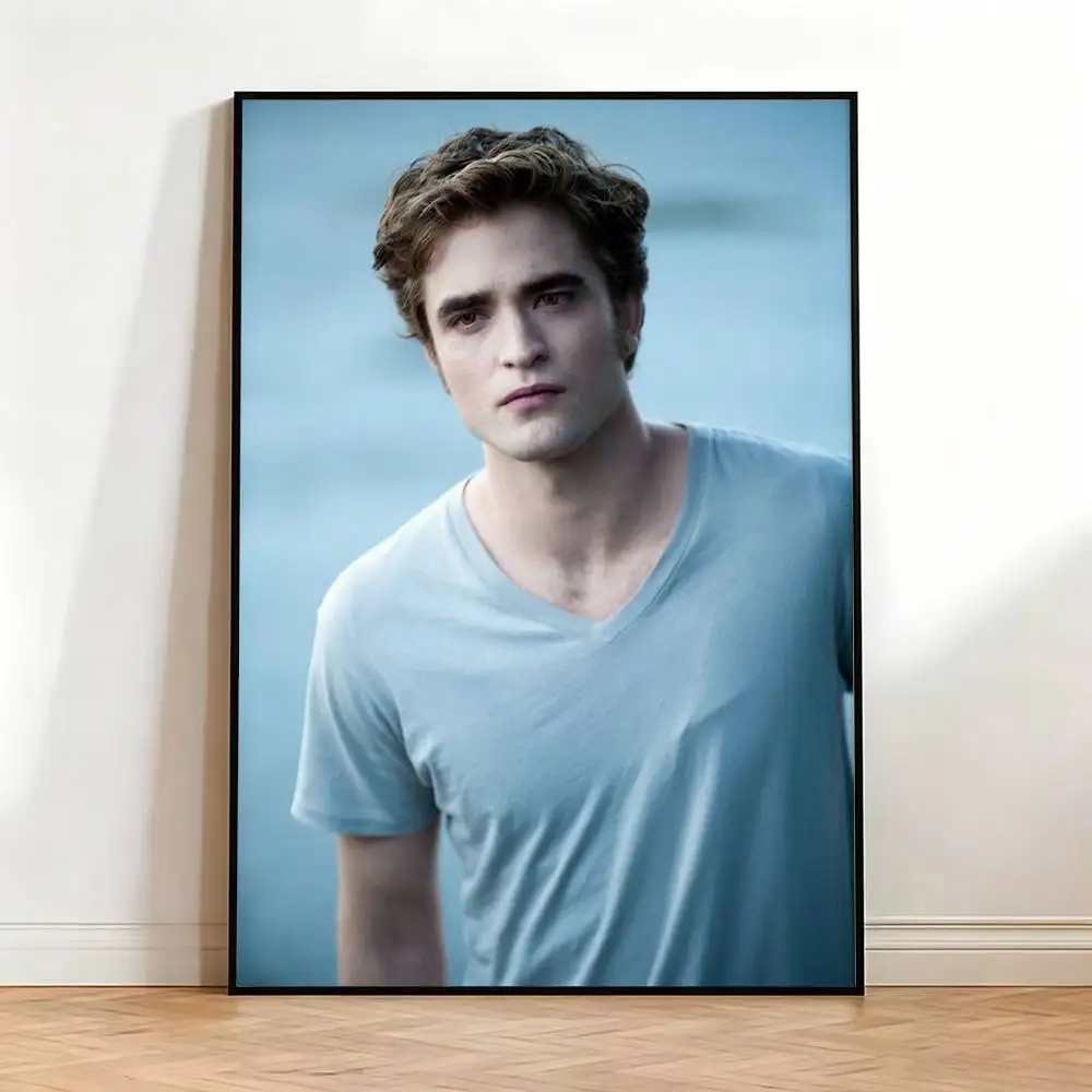 T-Twilight Edward R-Robert P-Pattinson Poster High Quality Dorm Living Room Aesthetic Wall Decoration Painting Stickers Gift
