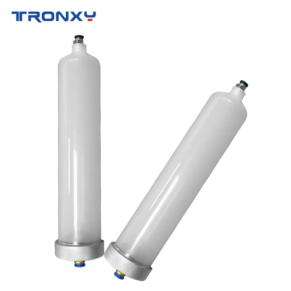 Akcesoria do drukarek 3D TRONXY gliniany, cylinder z materiału gliniowego PP (z pokrywką i wtyczką 0,5 l), części do drukarek 3D