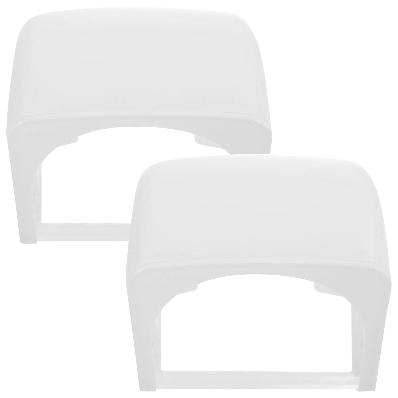 

2Pcs Waterproof Socket Cover Sturdy Pc Plastic Outdoor Wall Socket Protector Rainproof Outlet Case Outlet Case