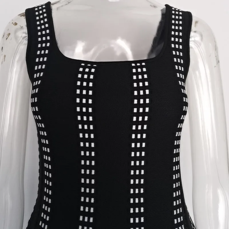 Robe à bandes pour femmes, bloc de couleurs lourd, Mini robes plissées élégantes et Sexy