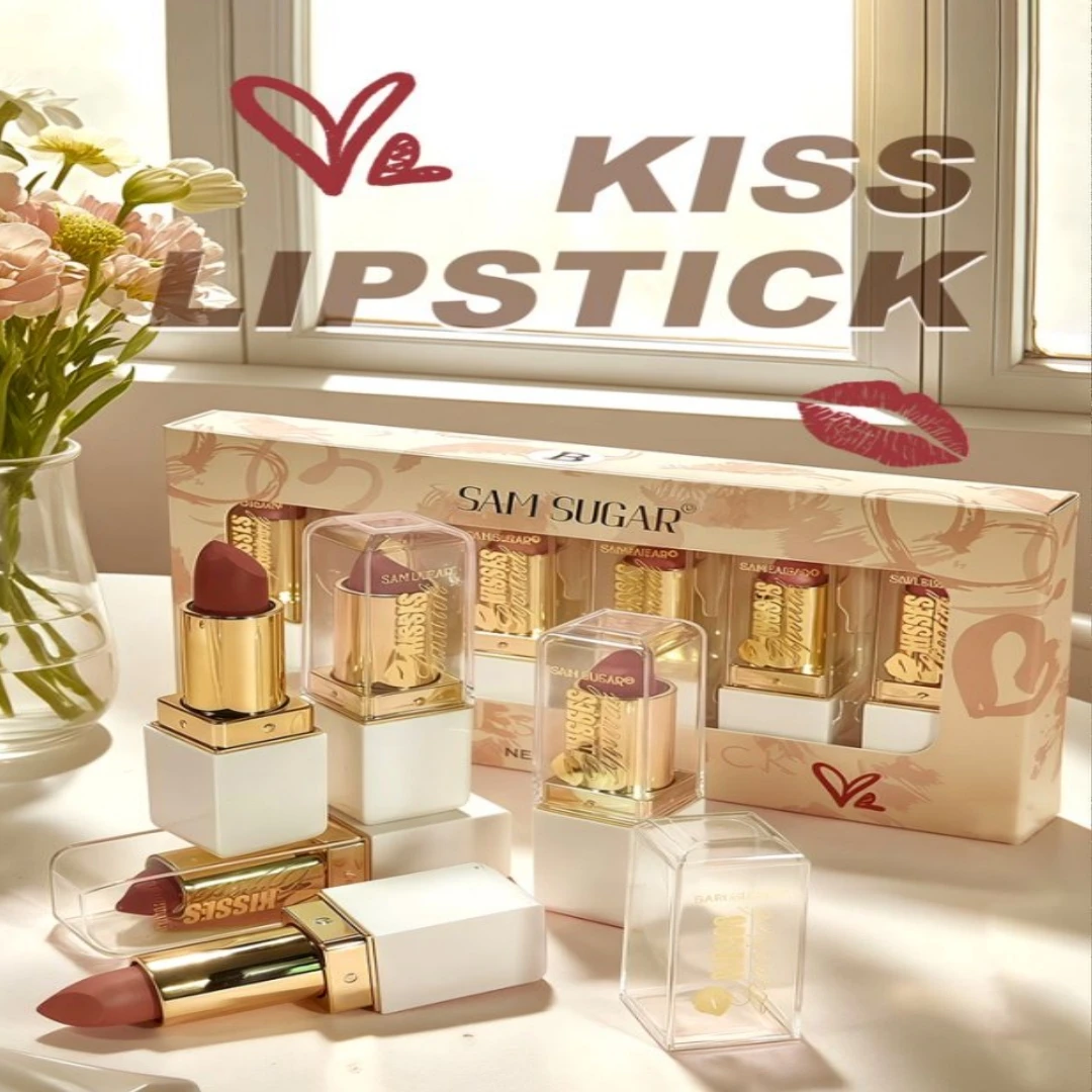 Lucidalabbra ad alta lucentezza Set di rossetti impermeabili perlescenti a lunga tenuta Tazza idratante antiaderente Balsamo per labbra in velluto opaco