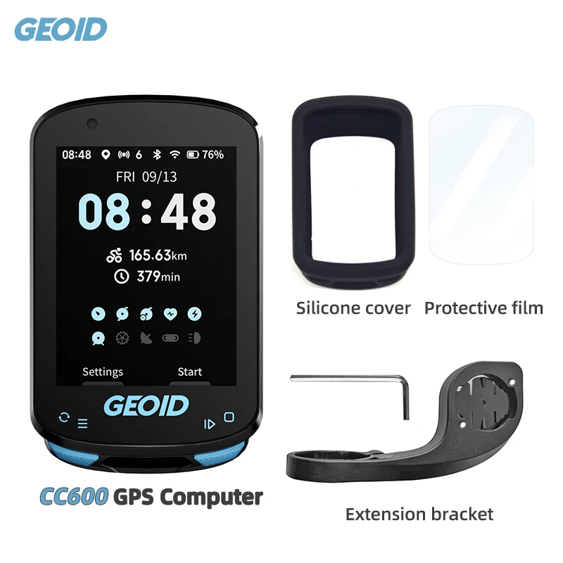 Geoid CC600 Colorful Bike Computer Waterproof Wireless Odometer