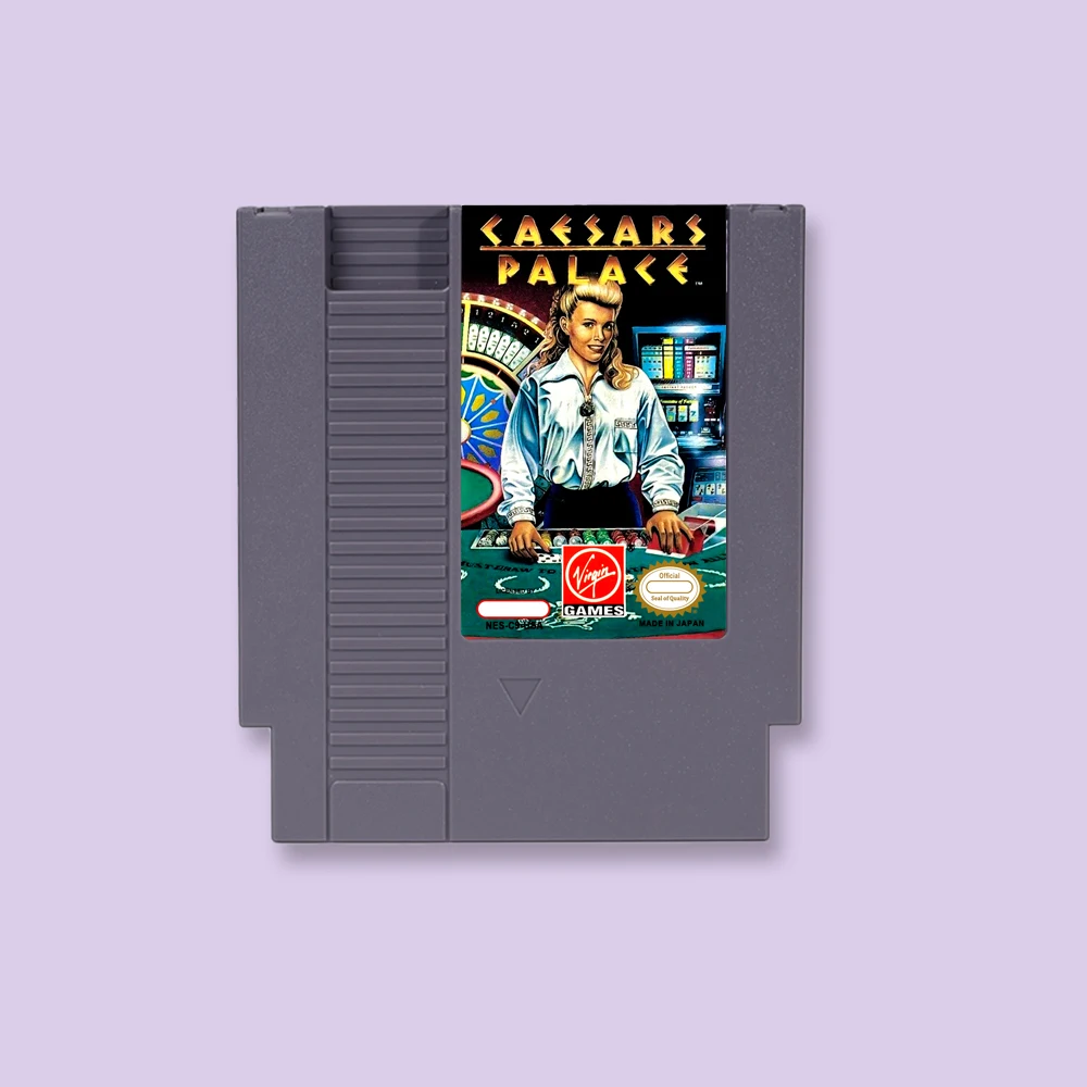 Caesars Palace Action Game Card for NES 72 Pins 8bit Console Video Game Cartridge