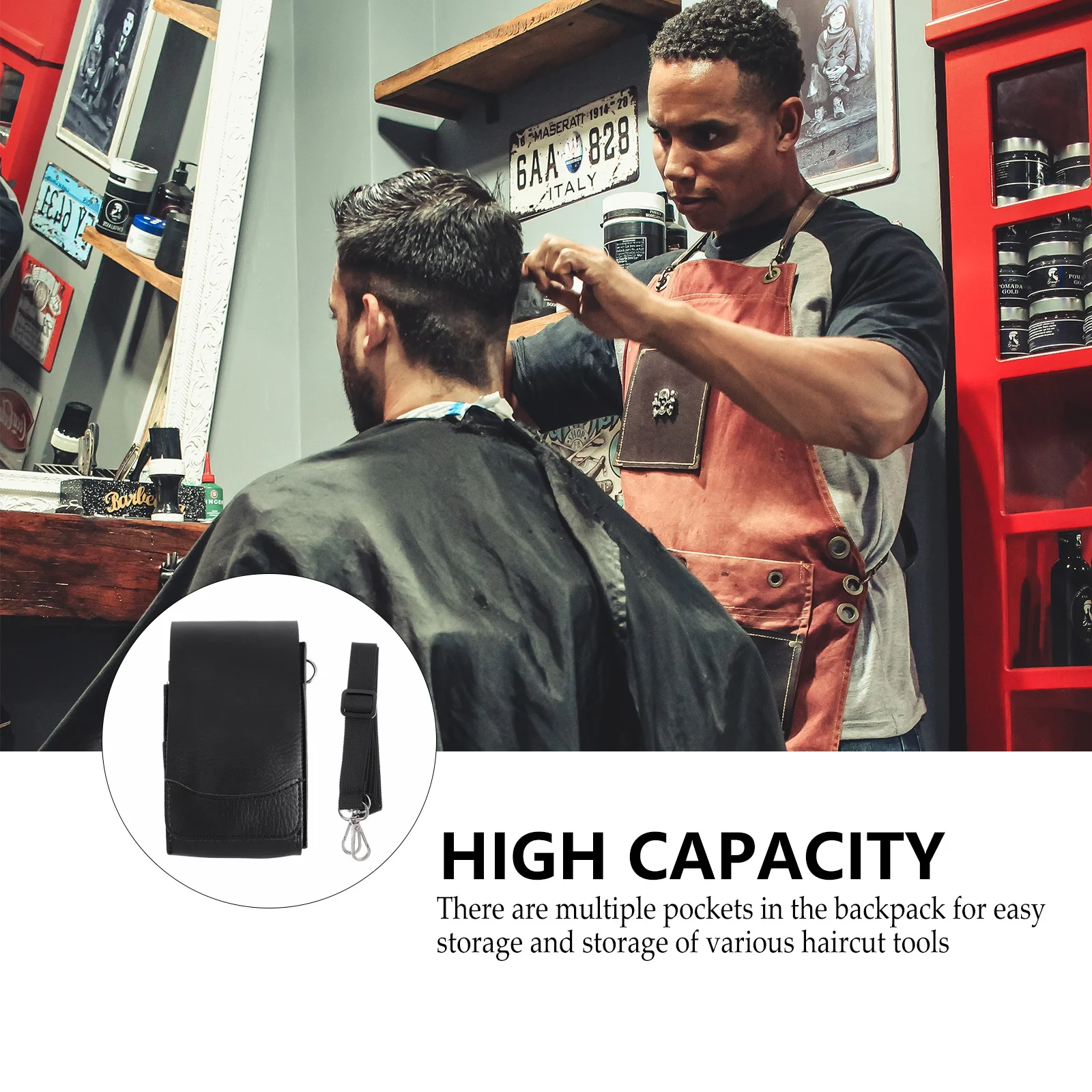 

Сумка для хранения парикмахерских инструментов, портативный органайзер для салона, парикмахерские ножницы, расчески, щетки, инструменты для укладки, держатель для парикмахерских ножниц