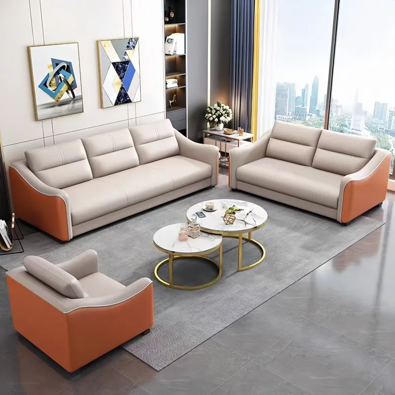Luxury Design Executive Office Furniture   Living Room Furniture Sofa Set Modern Reception Room