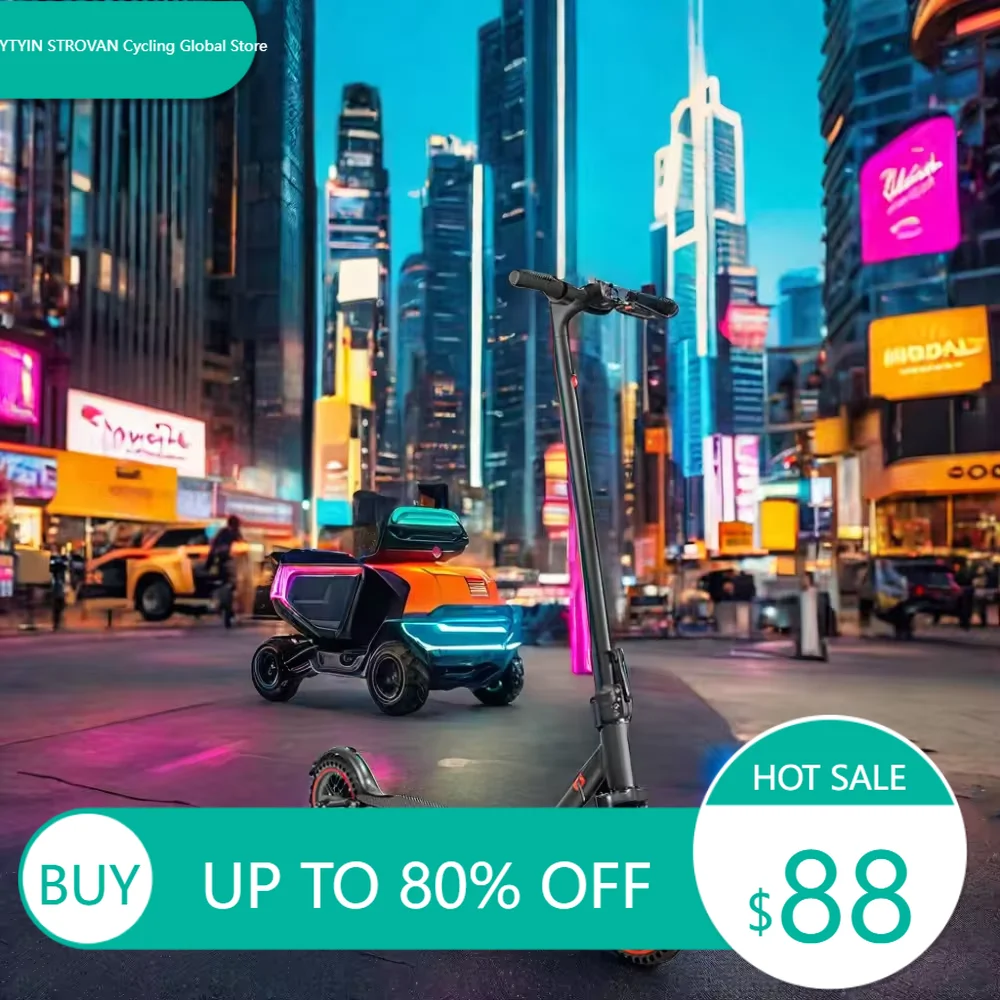 

STLF STLF Dual Motor Off-Road Electric Scooter for Adults 48V 36V with 7.8Ah 10.4Ah Battery for Bluetooth Full Suspension Scoote
