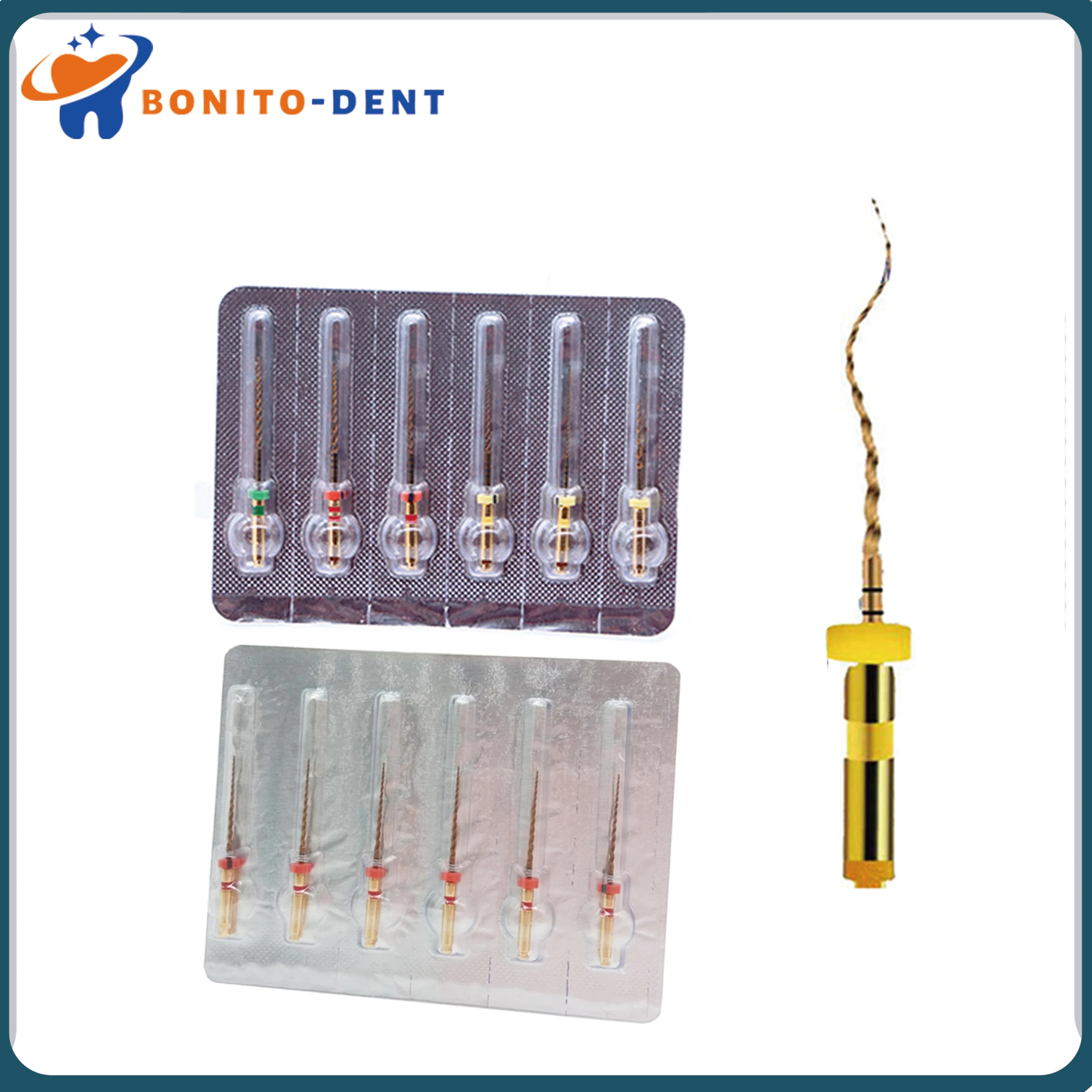 30pcs Dental Ni-ti Rotary Files Autoclave Endo File Endodontic