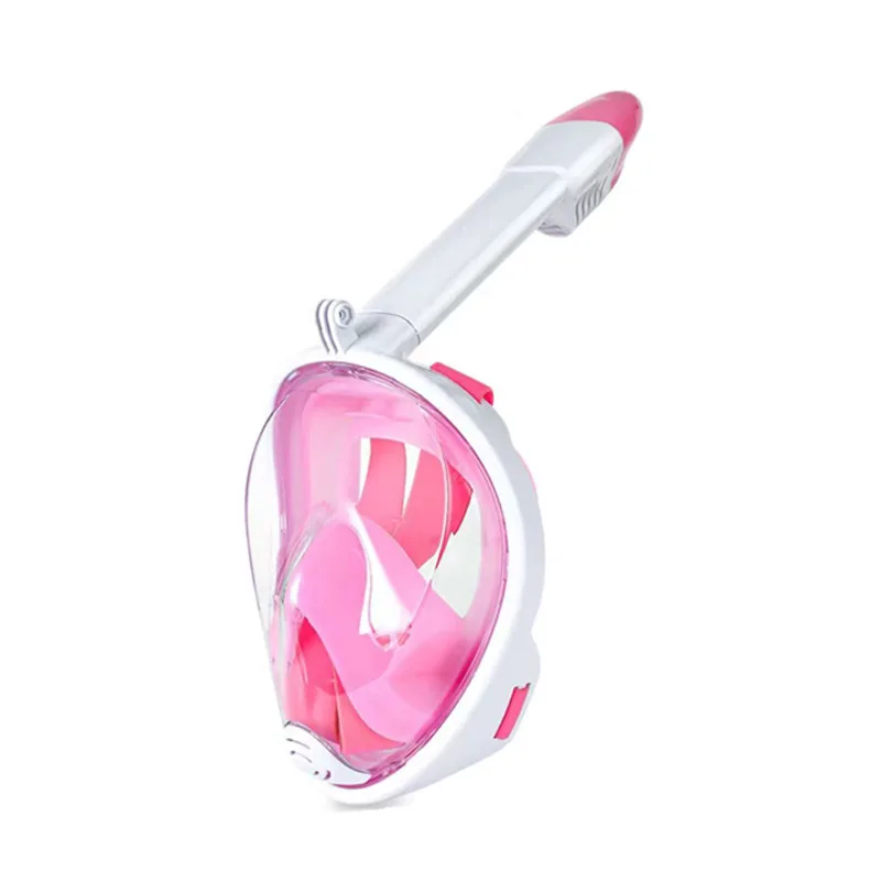 Underwater diving anti-fog small tree full face diving mask snorkeling breathing mask safety waterproof swimming equipment view 4