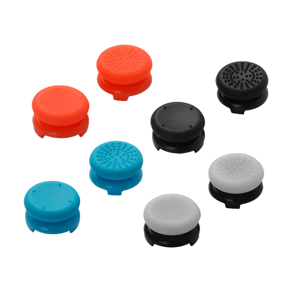 2 in 1 Joystick Extender Controller Thumb Stick Grips Extra High Caps For Nintendo Switch OLED Lite Joy-Con Joycon NS Gamepad