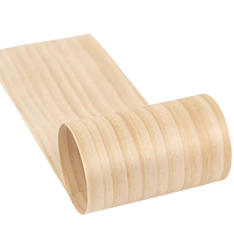 250X15cm Natural New Zealand Pine Wood Veneer Straight Grain for Tabletop Wardrobe Cabinet Door Decor Furniture DIY Panel Veneer