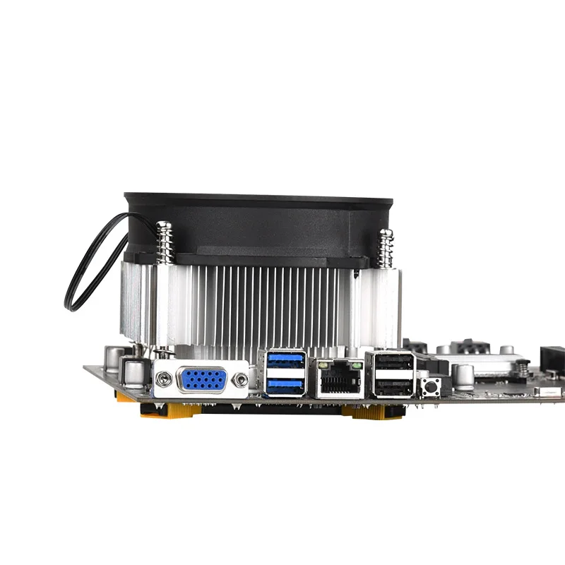 Mainboard multi-slot ETH B75 memiliki pitch grafis 65mm dan memori DDR3DDR3L kipas CPU G530