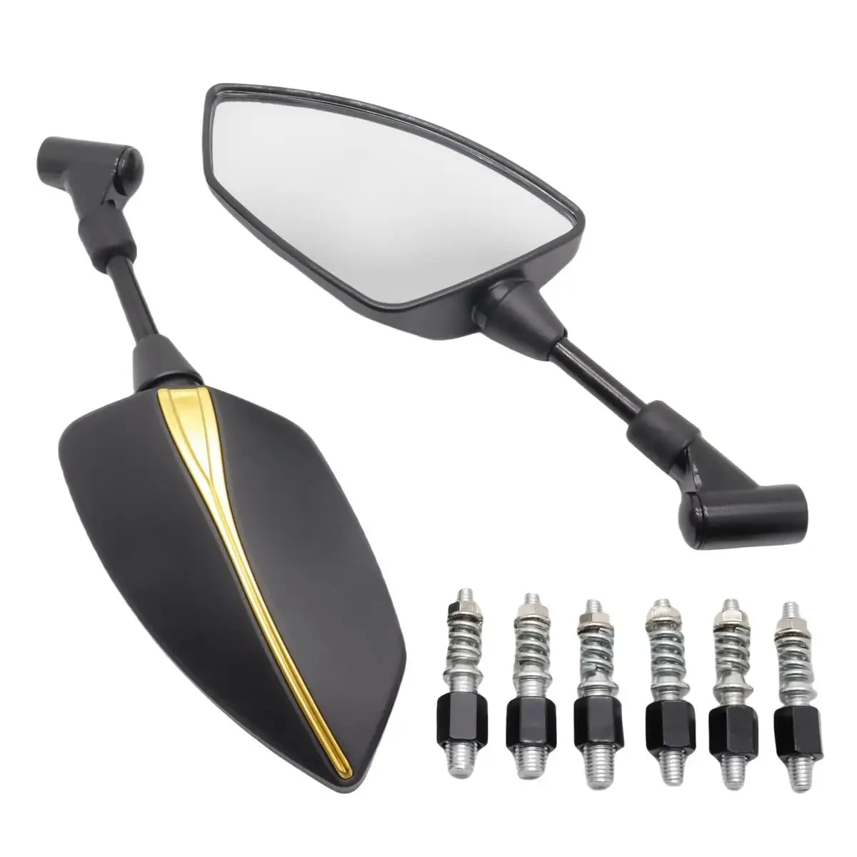 

STLF for PCX125 PCX150 PCX160 PCX 125 150 160 2018 -2021 8/10mm Universal Adjustable Rearview Rear View Mirrors Side M