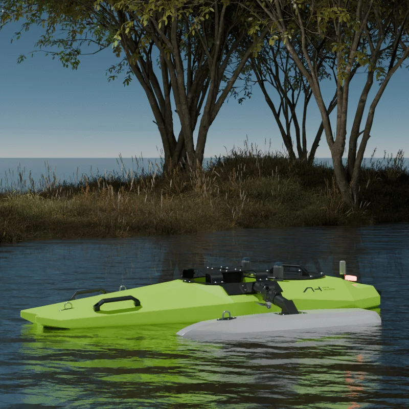 Unpowered USV  for hydrographic surveying and inspection