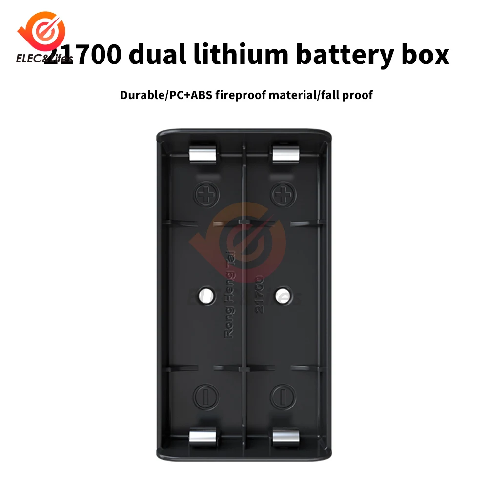 1Pcs 21700 Battery Holder SMD Battery Box 1S 2S 3S 4S 21700 Storage Box 1/2/3/4*21700 DC Battery Case SMT SMD