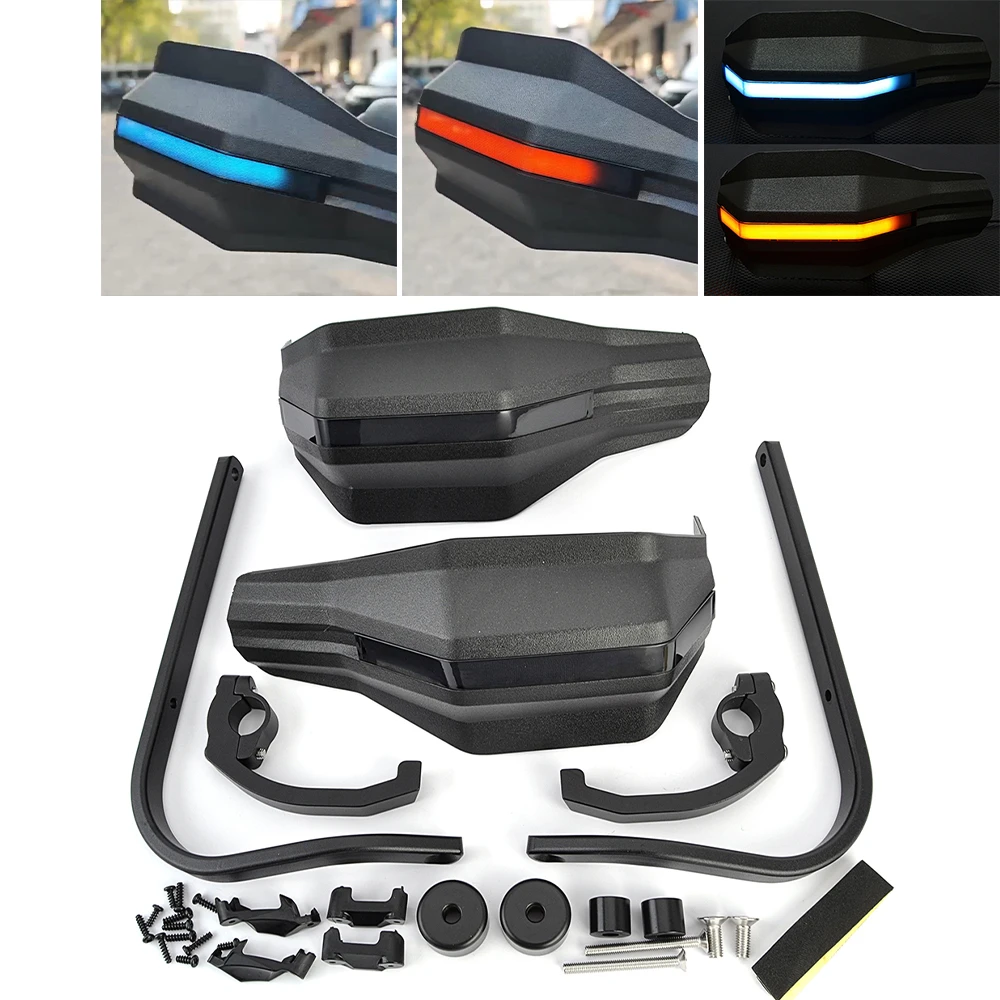 Paramani XL 750 con Protezione Manubrio e Luce LED per HONDA XL750 Transalp 2023 2024 2025 2026
